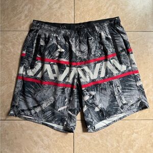 RVCA HAWAII YOGGER STRETCH 17" SHORTS